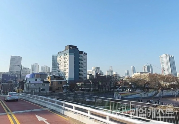 의정부1구역 재개발 예정지 현장 (출처 : 카카오맵)