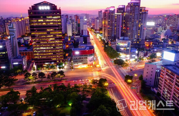 벤처밸리네거리 전경 / 대구시