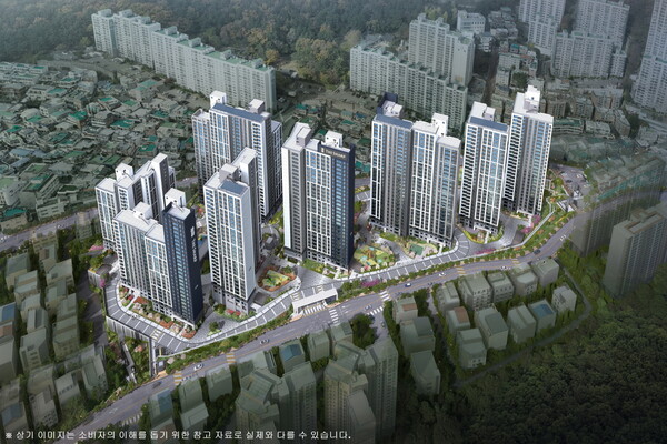 더샵 당리센트리체 조감도 /포스코이앤씨