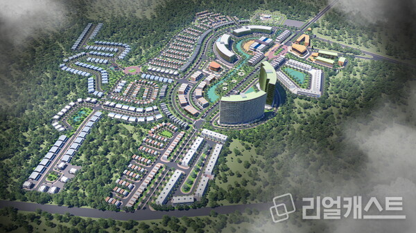 58ha규모 베트남 남부 관광단지 프로젝트 조감도