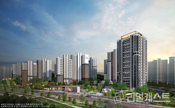 동탄 꿈의숲 자연앤데시앙 투시도