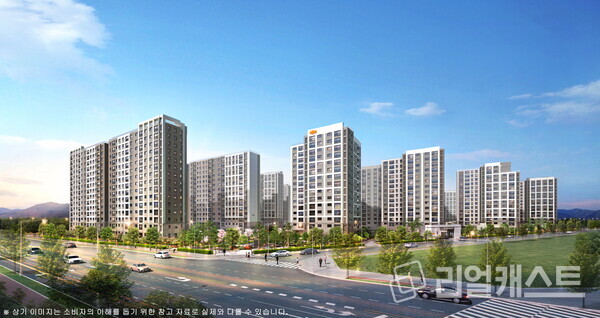 e편한세상 대장 퍼스티움 6BL 투시도