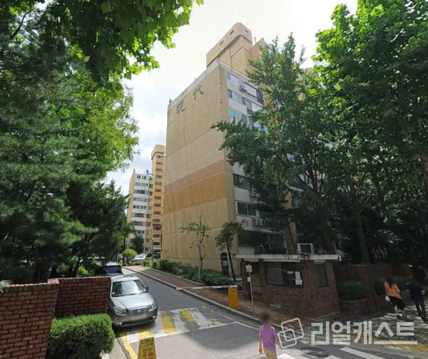 일원동 개포현대4차 아파트 (출처 : 카카오맵)