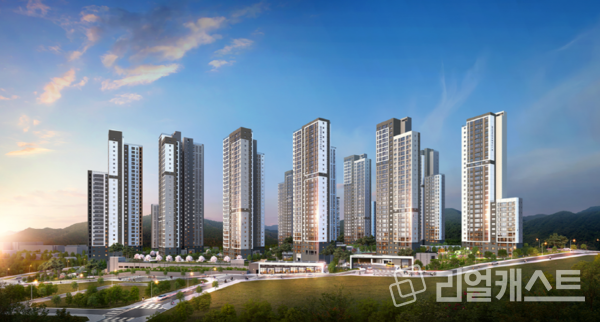 클러스터용인 경남아너스빌 투시도 / SM스틸건설부문