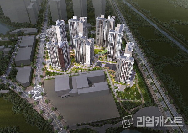 힐스테이트 용인마크밸리 조감도.