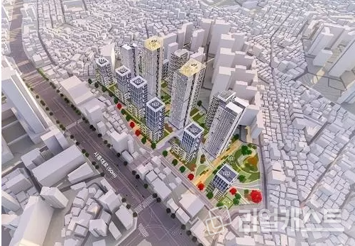 독산시흥구역 조감도 / 출처: 한국투자부동산신탁