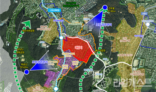 신림동 650번지 신속통합기획 구상도. 출처: 서울시