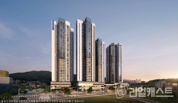 해링턴 스퀘어 리버파크 투시도(제공: 효성중공업)