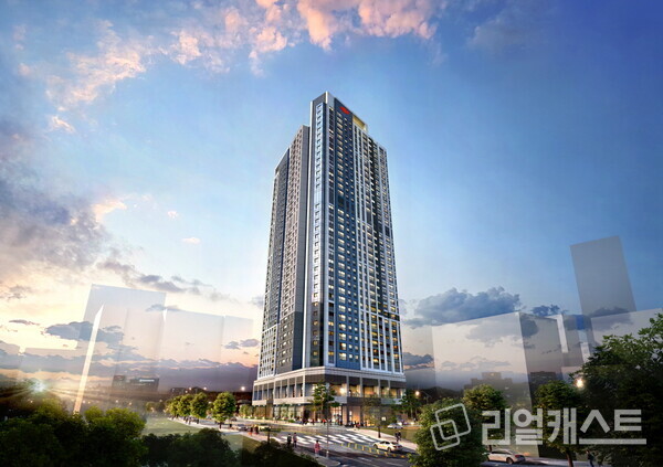 e편한세상 신정 스카이하임 투시도(출처: DL이앤씨)