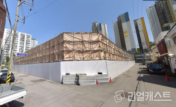 광주 주월동 389-5번지 가로주택 정비사업 전경(출처: 네이버 로드뷰)