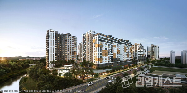 엘리프 검단 포레듀 투시도(제공: 계룡건설)