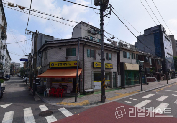 면목역3의8구역 가로주택정비 전경(출처: 네이버 로드뷰)