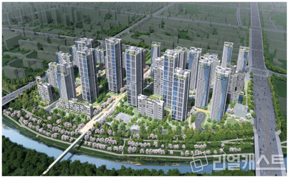 강남구 대치동 대치미도아파트 재건축 조감도.(출처: 강남구청)