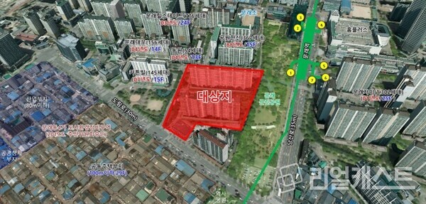문래동 국화아파트 위치도(출처: 영등포구청)