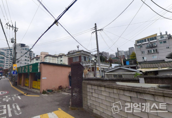 인천 학골 가로주택 전경(출처: 네이버 로드뷰)