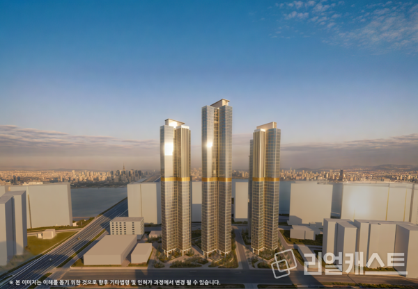 용산구 이촌1구역 조감도(출처: 용산구청)