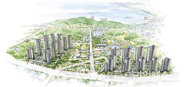 힐스테이트 환호공원 조감도