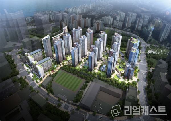 흑석동 90번지 흑석9구역 조감도(출처: 서울시)