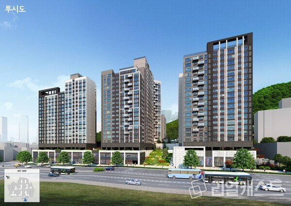 홍제3구역 주택재건축 투시도(출처: 서울시)