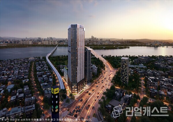 라비움 한강 투시도(제공: 디오로디앤씨)