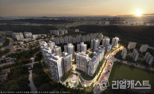 엘리프 검단 포레듀 조감도