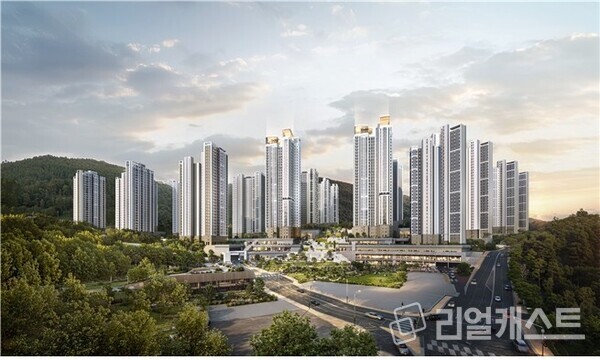 백사마을 재개발 조감도(출처: 서울시)