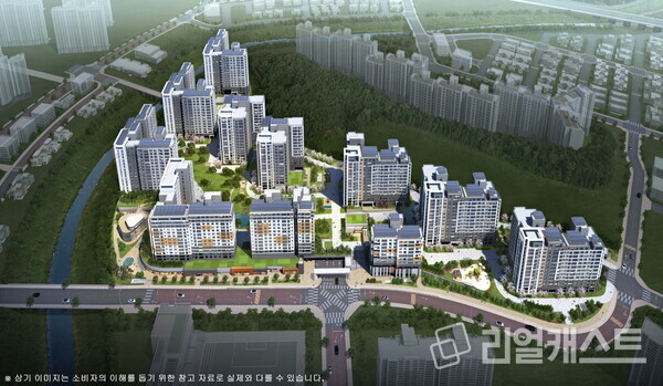 엘리프 검단 포레듀 조감도(제공: 계룡건설)
