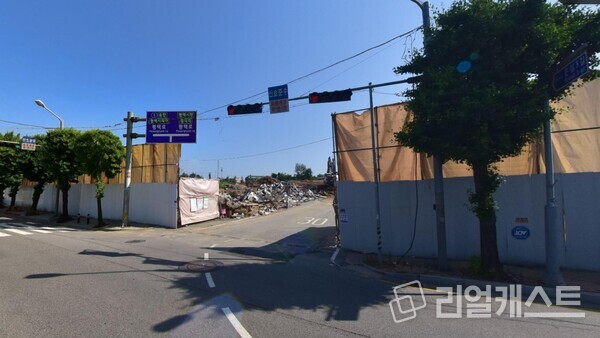 평택 세교1구역 재개발 철거 완료 직전 전경(출처: 네이버 거리뷰)