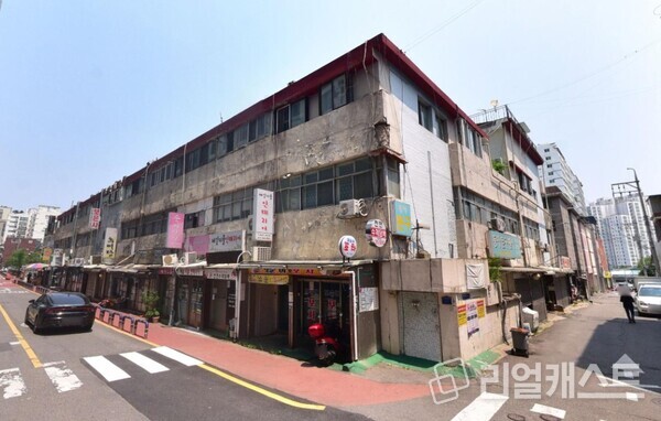 명학시장구역 가로주택정비사업 전경(출처: 네이버 거리뷰)