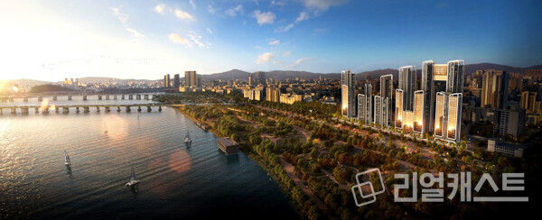 신반포16차 재건축 후 조감도(출처: 대우건설)