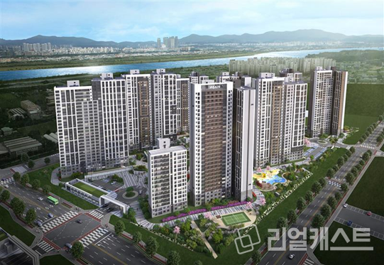 풍무역세권 수자인 그라센트 1차 조감도(제공: BS한양)