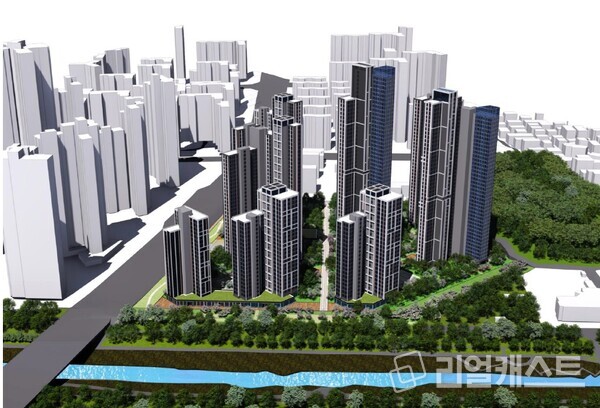 개포현대2차 재건축 조감도(안)(출처: 서울시)