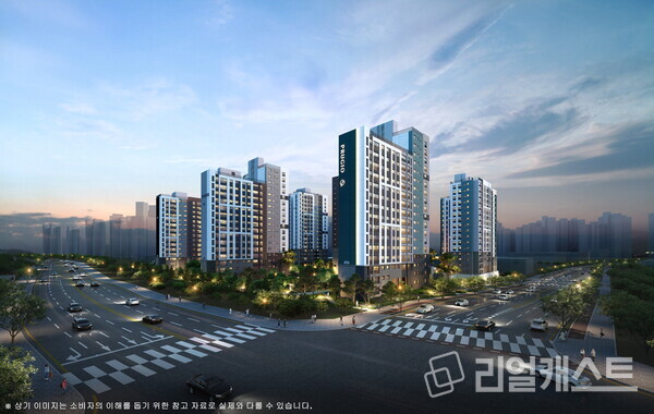 운정신도시 푸르지오 더 스마트 야경 투시도(출처: 대우건설)