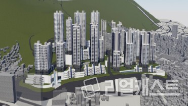 (가칭)수정4구역 재개발 정비사업 조감도(안)(출처: 부산 동구청)