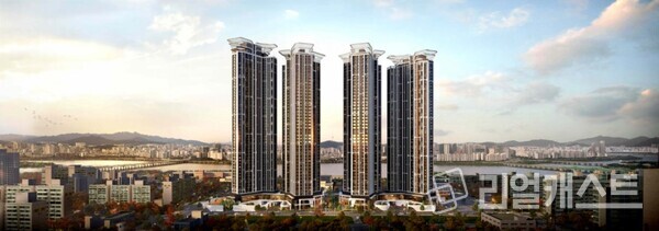 여의도 대교아파트 재건축 후 조감도(출처: 삼성물산)