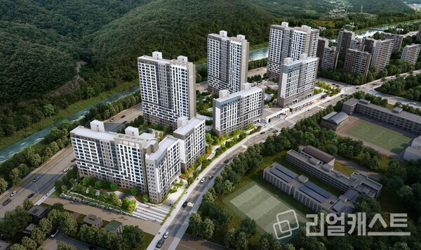 울산 다운2지구 유승한내들 에듀포레 조감도